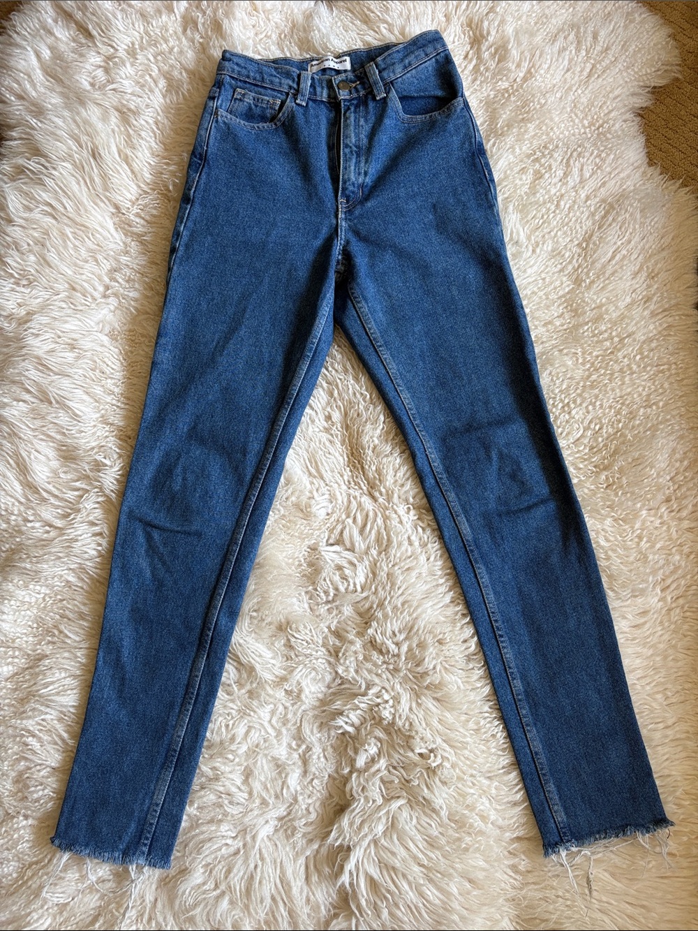 Classic American Apparel high waisted mom jeans  25